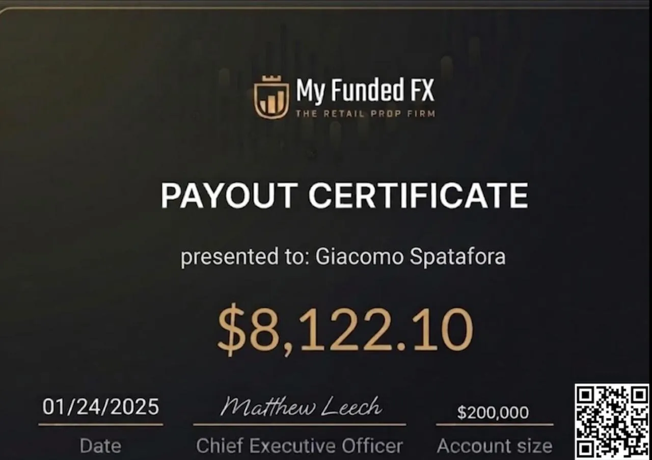 Certificato di payout 7