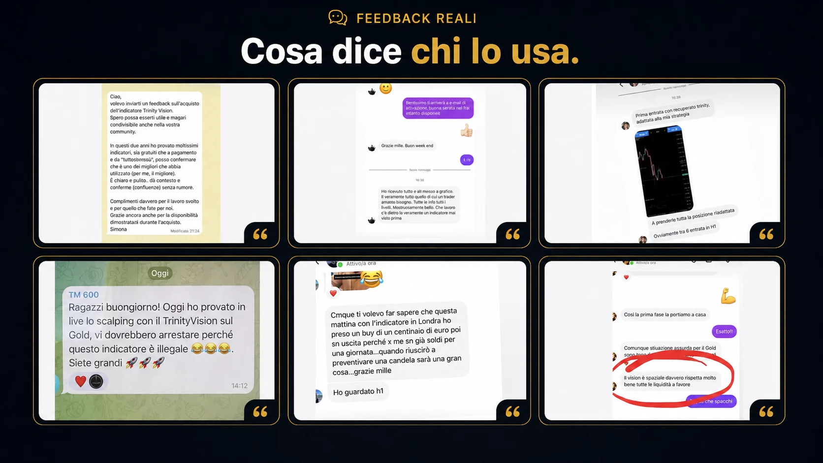 Recensioni reali su Trinity Vision: feedback degli studenti